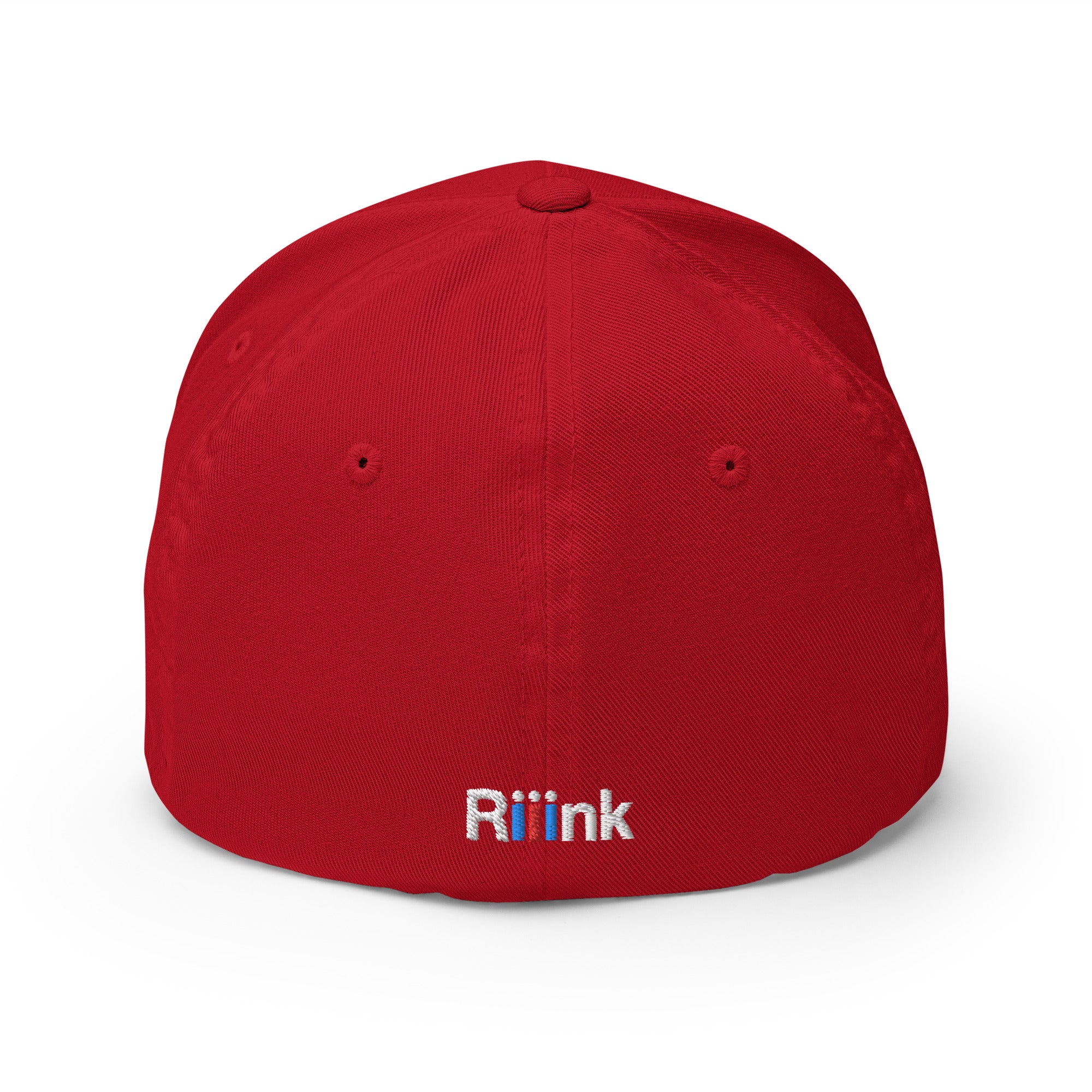 Riiink O Black-Red-Black – Structured Twill Cap