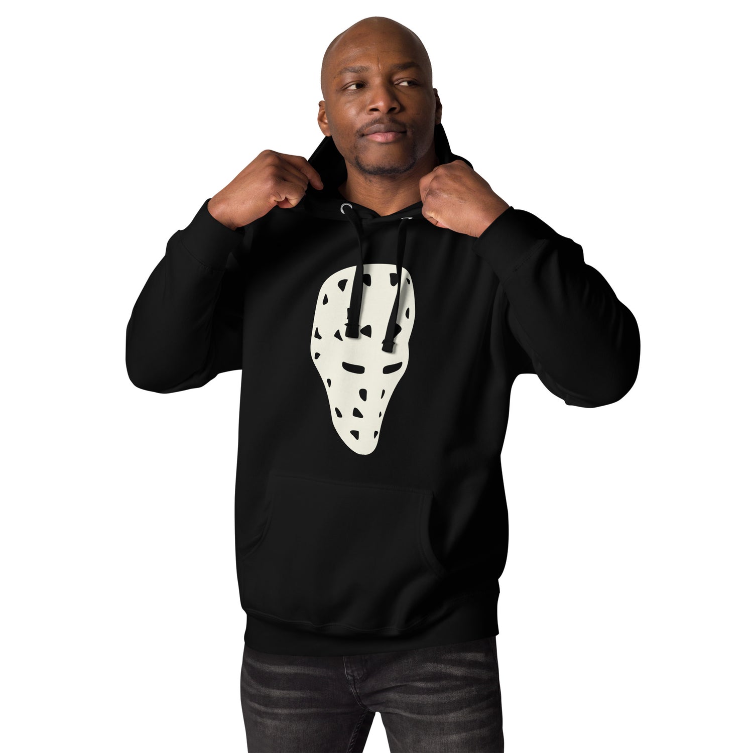 Riiink Old School Goalie Mask Liut – Unisex Hoodie