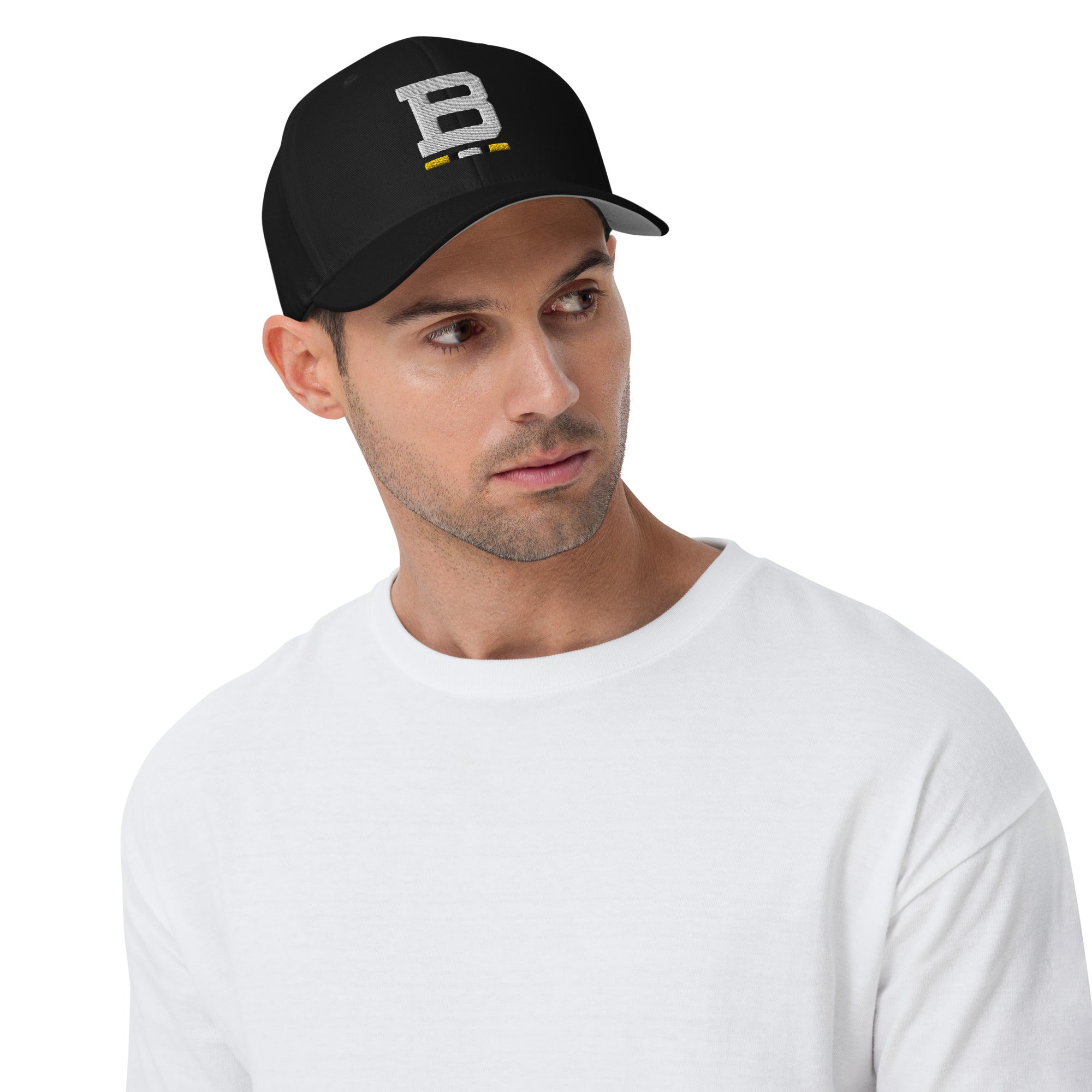 Riiink B Yellow-Black-White – Structured Twill Cap