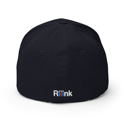 Riiink T Blue-White – Structured Twill Cap
