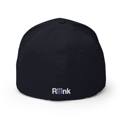 Riiink P Orange-White-Black – Structured Twill Cap