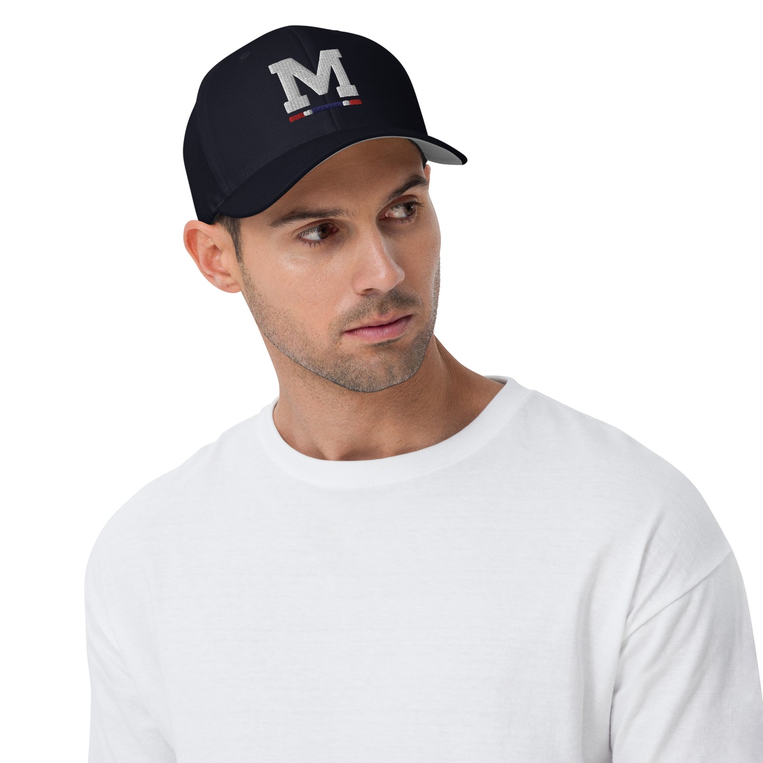 Riiink M Red-White-Blue – Structured Twill Cap