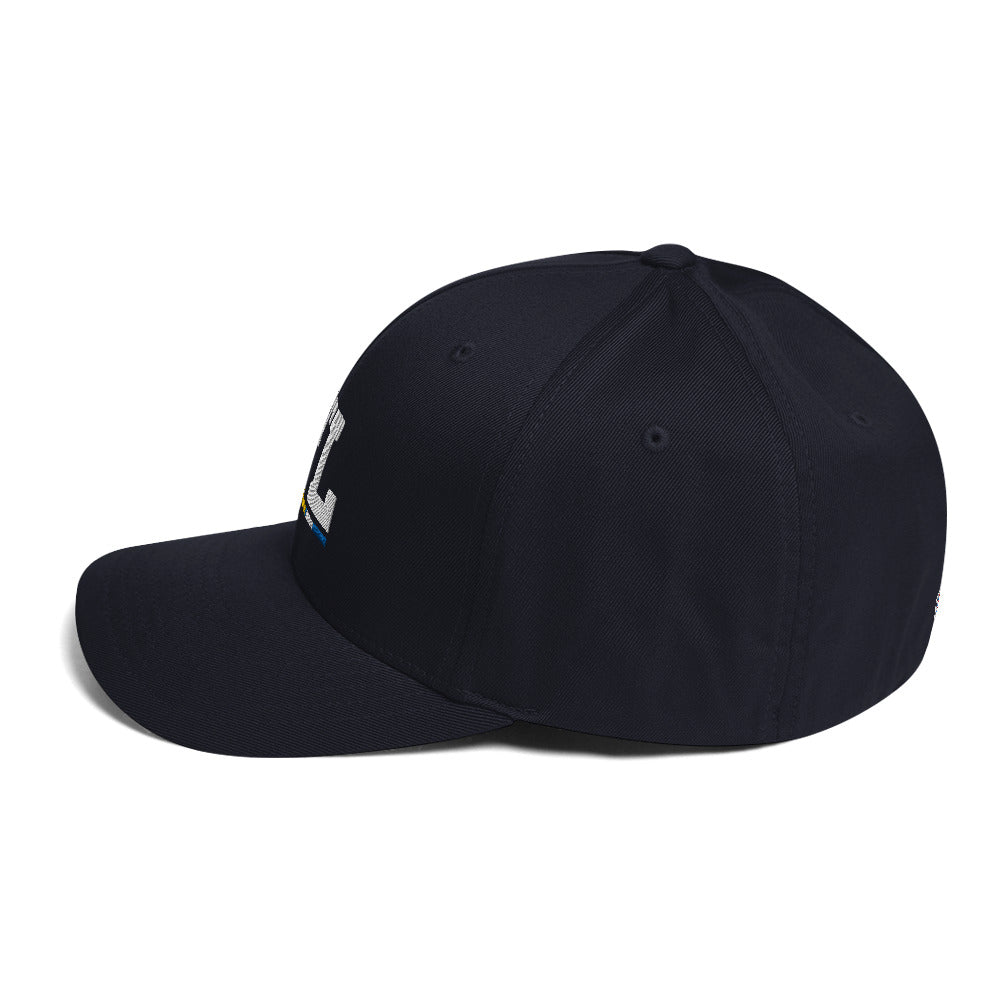 Riiink StL Blue-White-Yellow – Structured Twill Cap