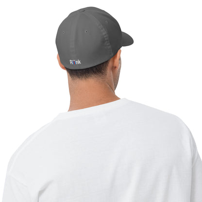 Riiink P Orange-White-Black – Structured Twill Cap