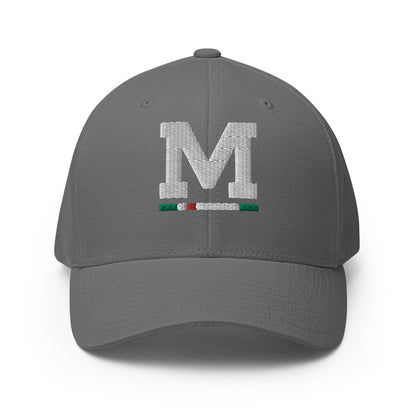 Riiink M Green-White-Red – Structured Twill Cap