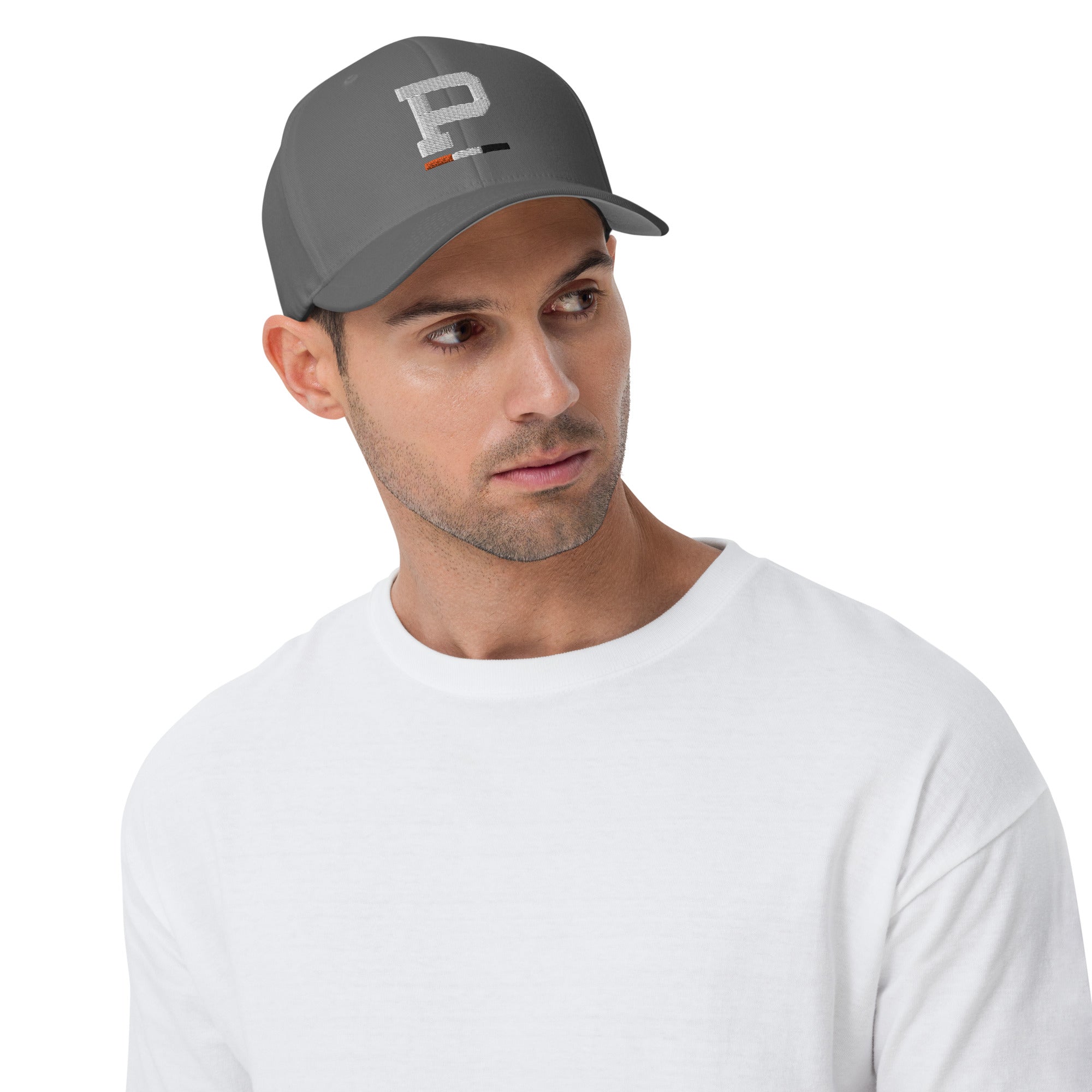 Riiink P Orange-White-Black – Structured Twill Cap