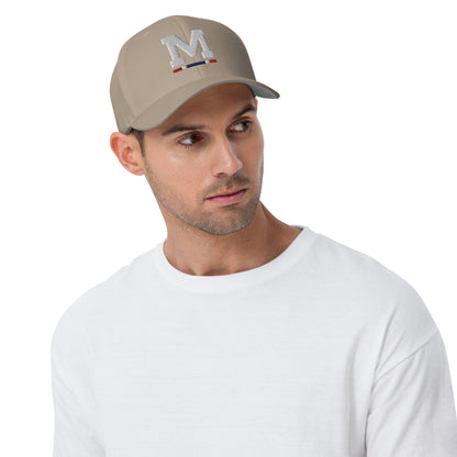 Riiink M Red-White-Blue – Structured Twill Cap