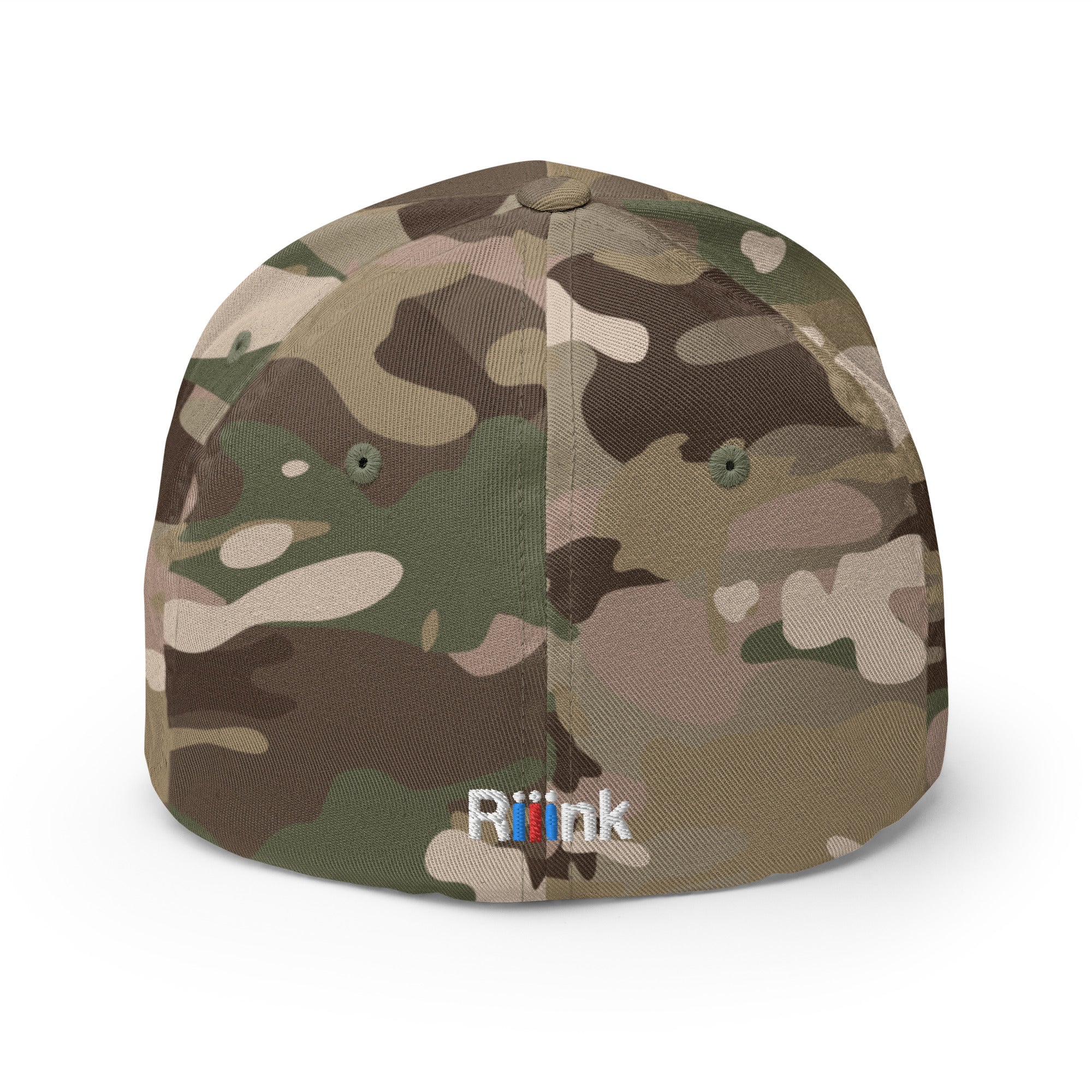 Riiink M Green-White-Red – Structured Twill Cap