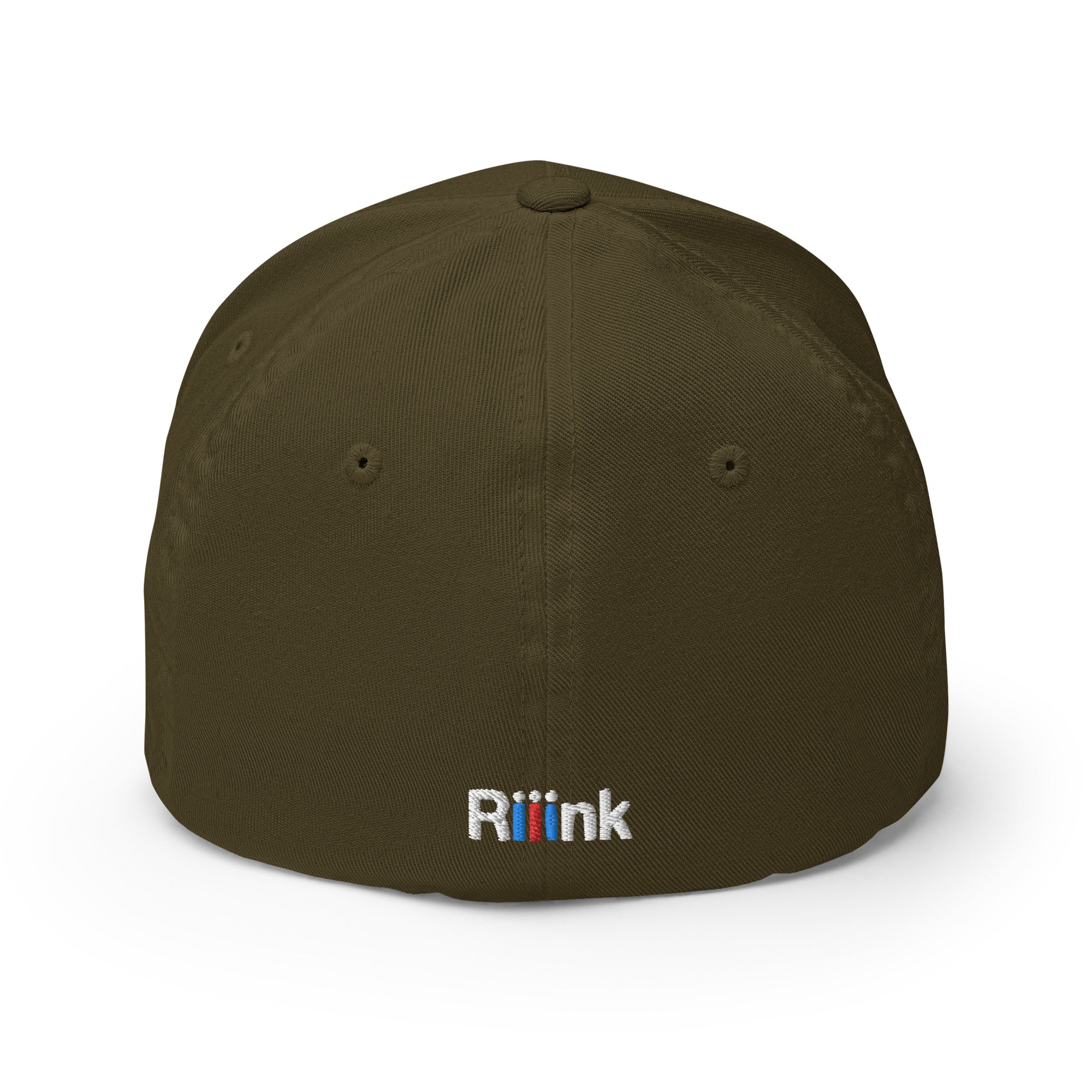 Riiink P Orange-White-Black – Structured Twill Cap