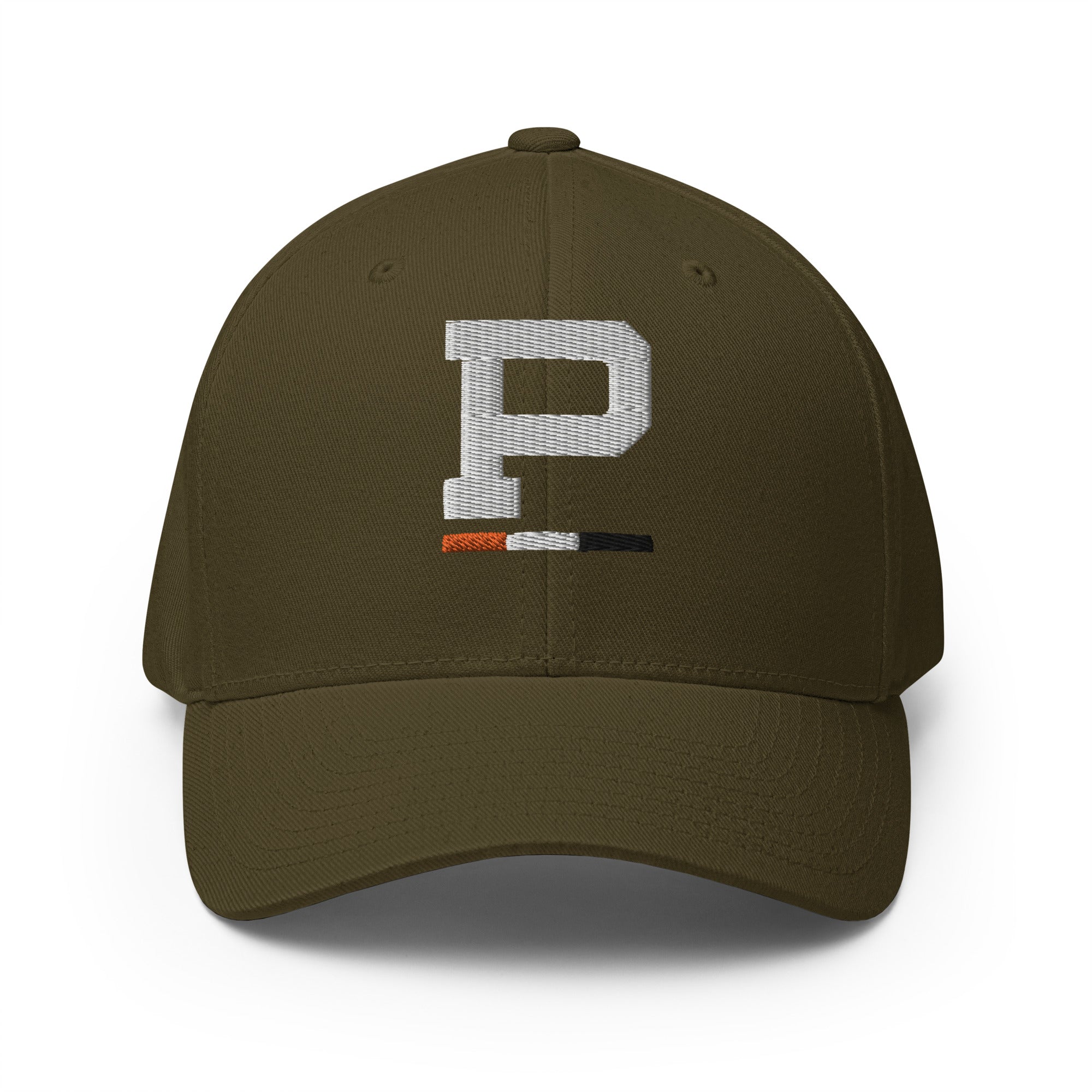 Riiink P Orange-White-Black – Structured Twill Cap