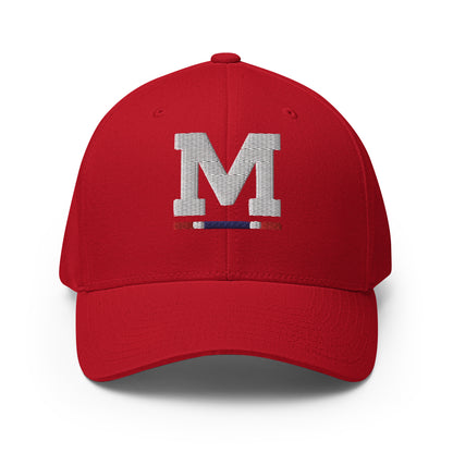 Riiink M Red-White-Blue – Structured Twill Cap