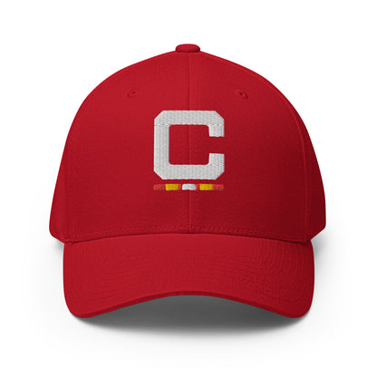 Riiink C Red-Yellow-White – Structured Twill Cap