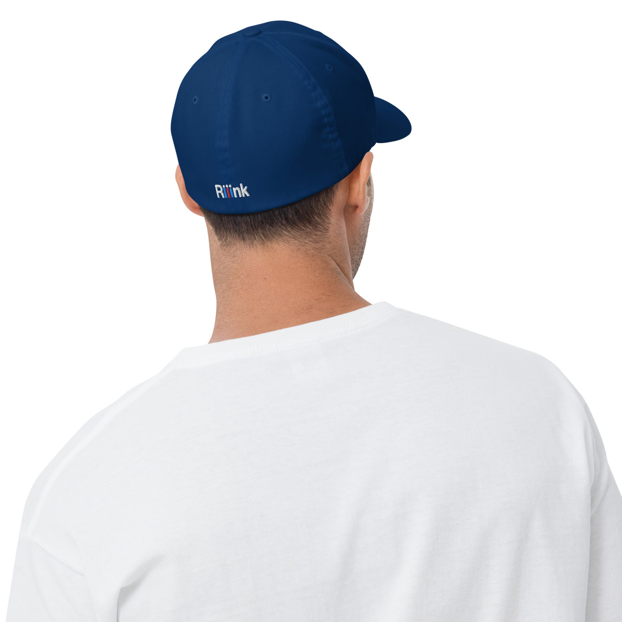 Riiink E Blue-White-Orange – Structured Twill Cap