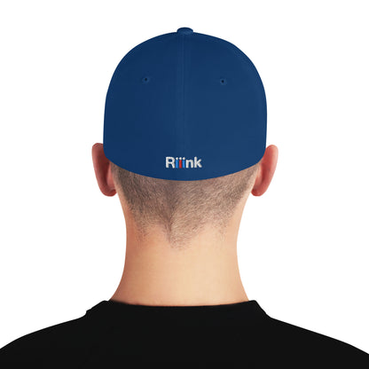 Riiink E Blue-White-Orange – Structured Twill Cap