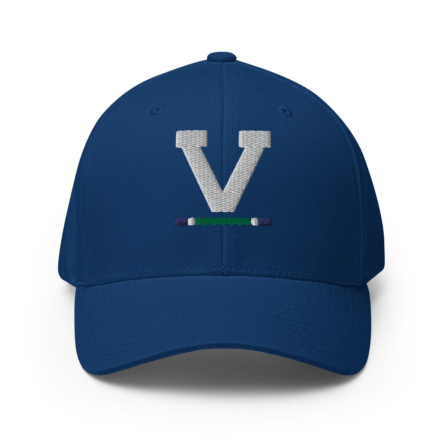 Riiink V Blue-White-Green – Structured Twill Cap