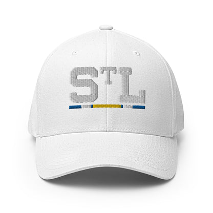 Riiink StL Blue-White-Yellow – Structured Twill Cap