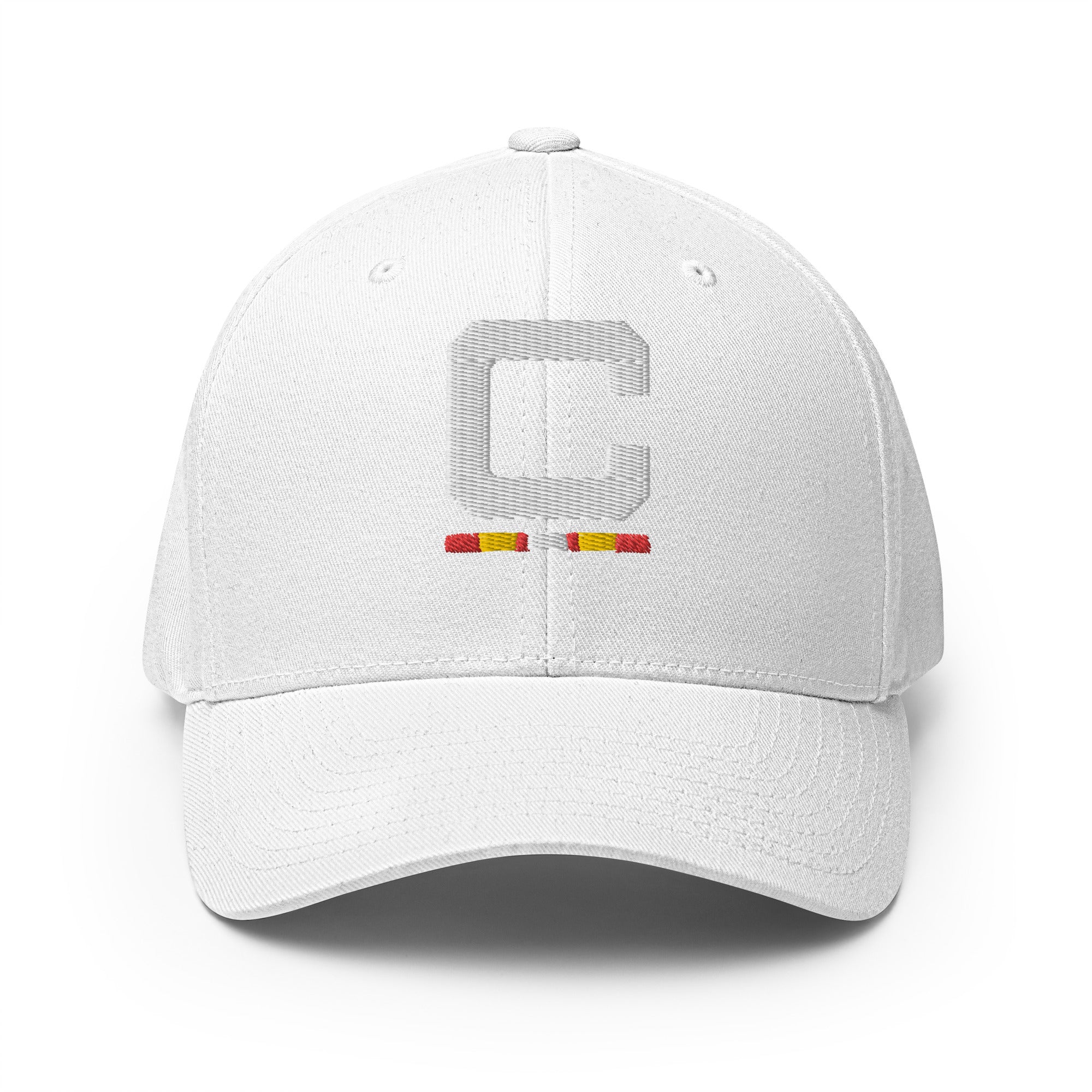 Riiink C Red-Yellow-White – Structured Twill Cap