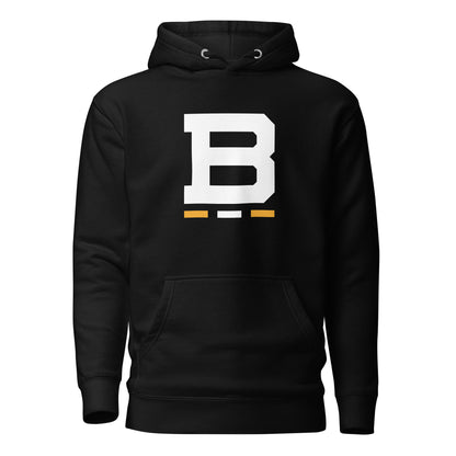 Riiink B Yellow-Black-White – Unisex Hoodie