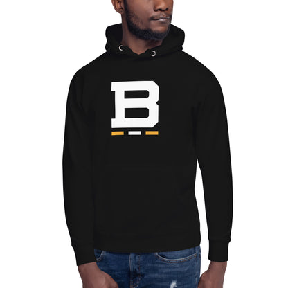 Riiink B Yellow-Black-White – Unisex Hoodie