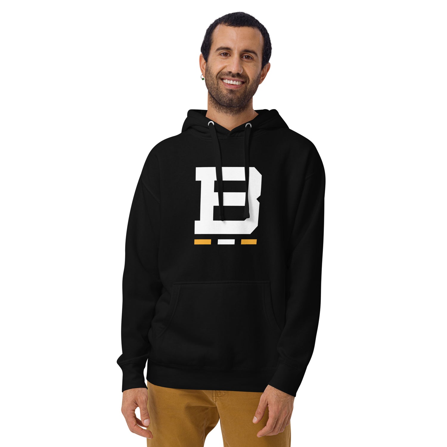 Riiink B Yellow-Black-White – Unisex Hoodie