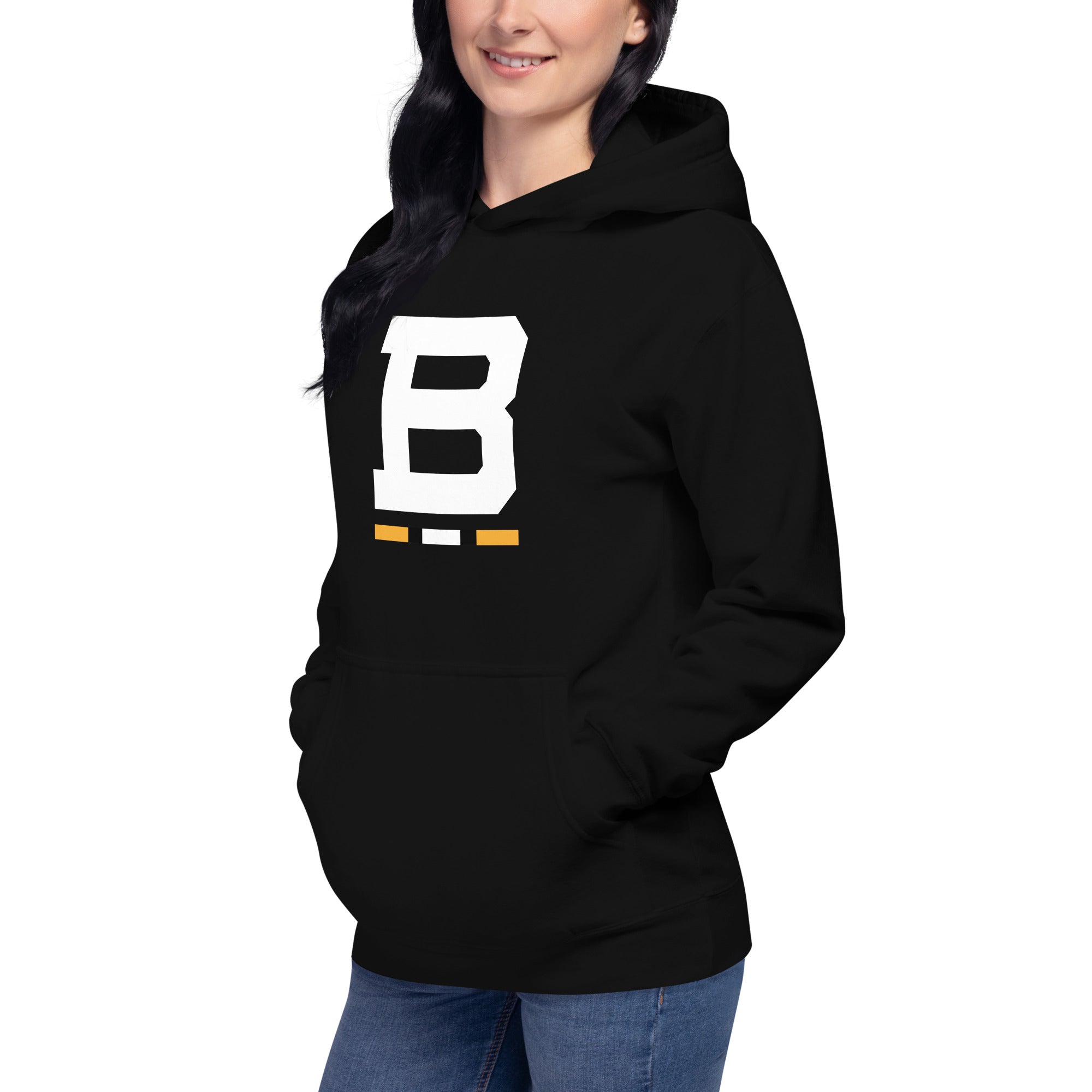 Riiink B Yellow-Black-White – Unisex Hoodie