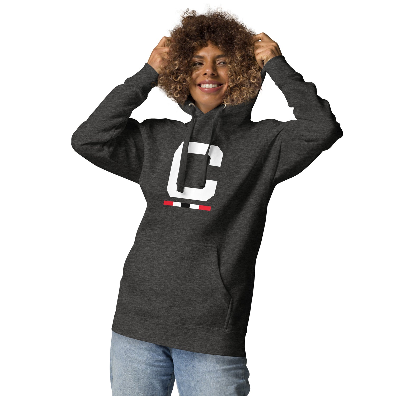 Riiink C Red-White-Black – Unisex Hoodie