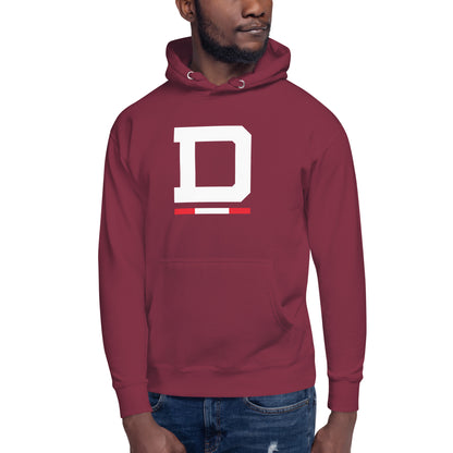 Riiink D Red-White - Unisex Hoodie